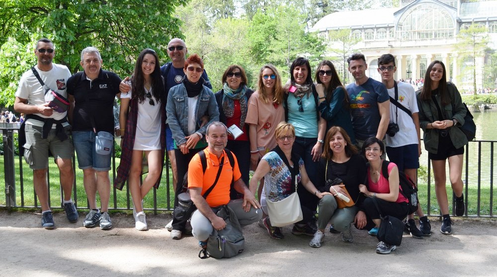 foto gruppo "la cena del fungo" a madrid